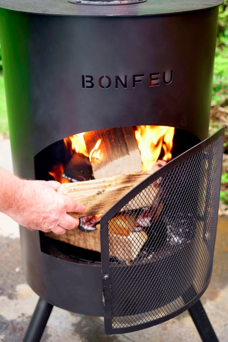 BonFeu Bonton 50 Black Fireplace