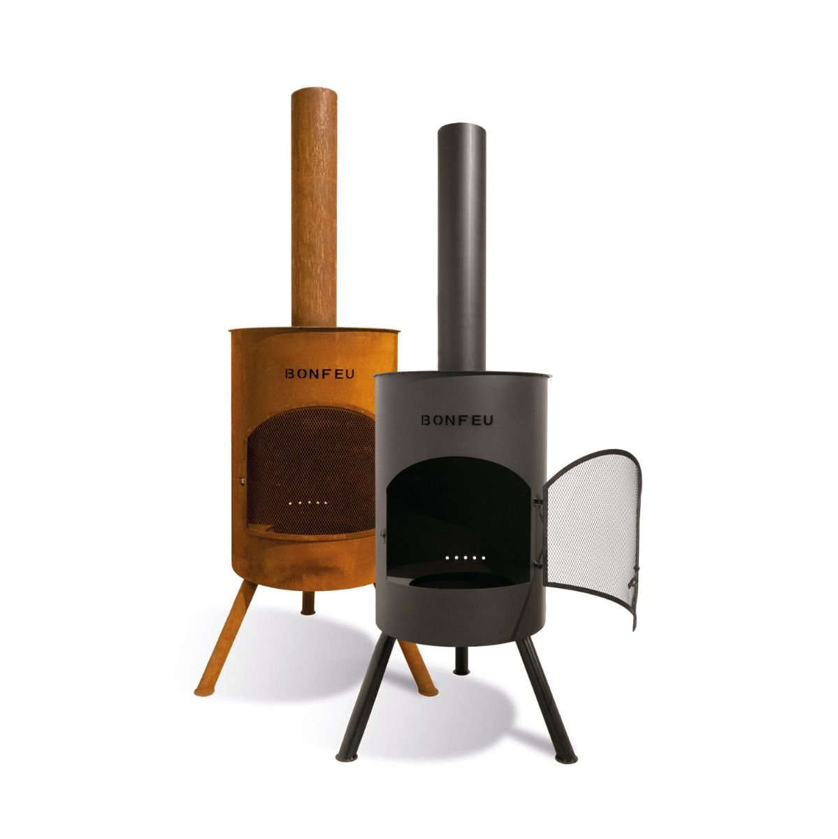 BonFeu BonTon 50 Black Fireplace
