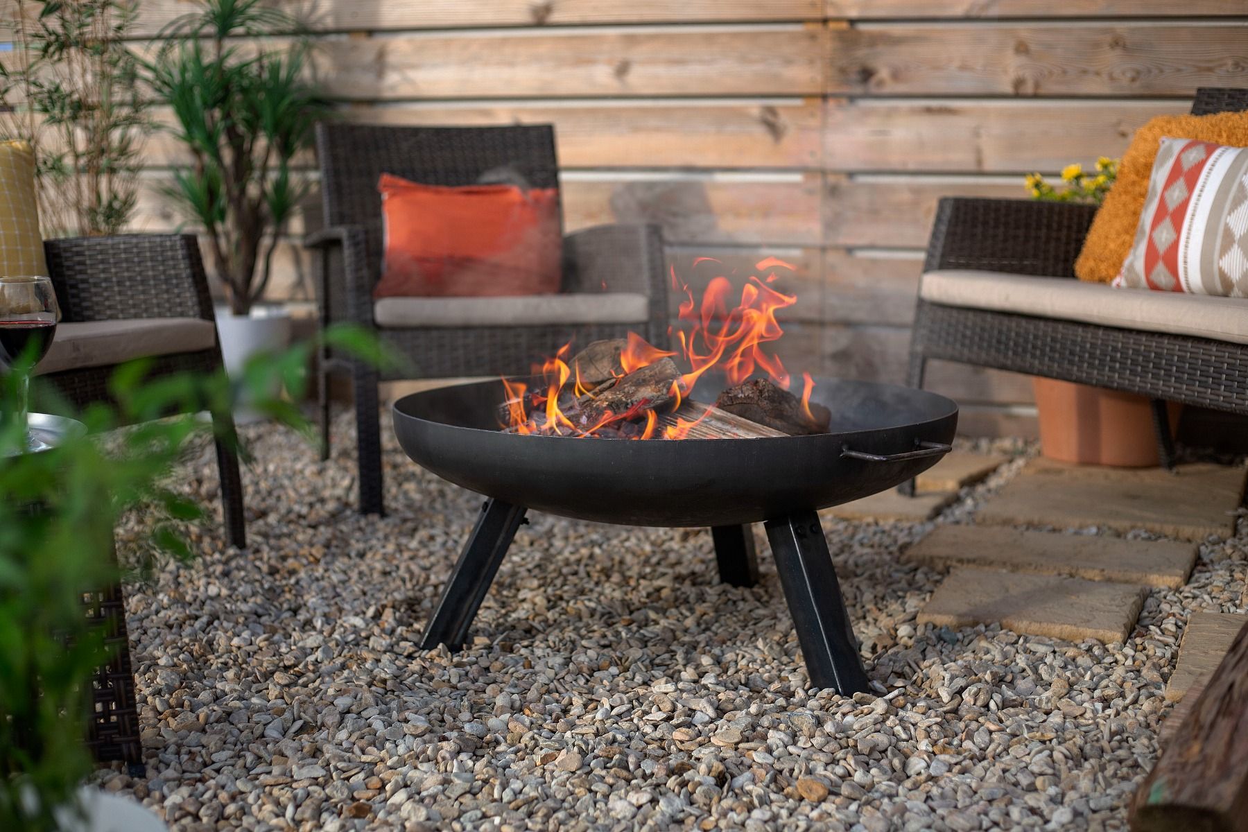 La Hacienda Fire bowl Pittsburgh Medium Ø 75