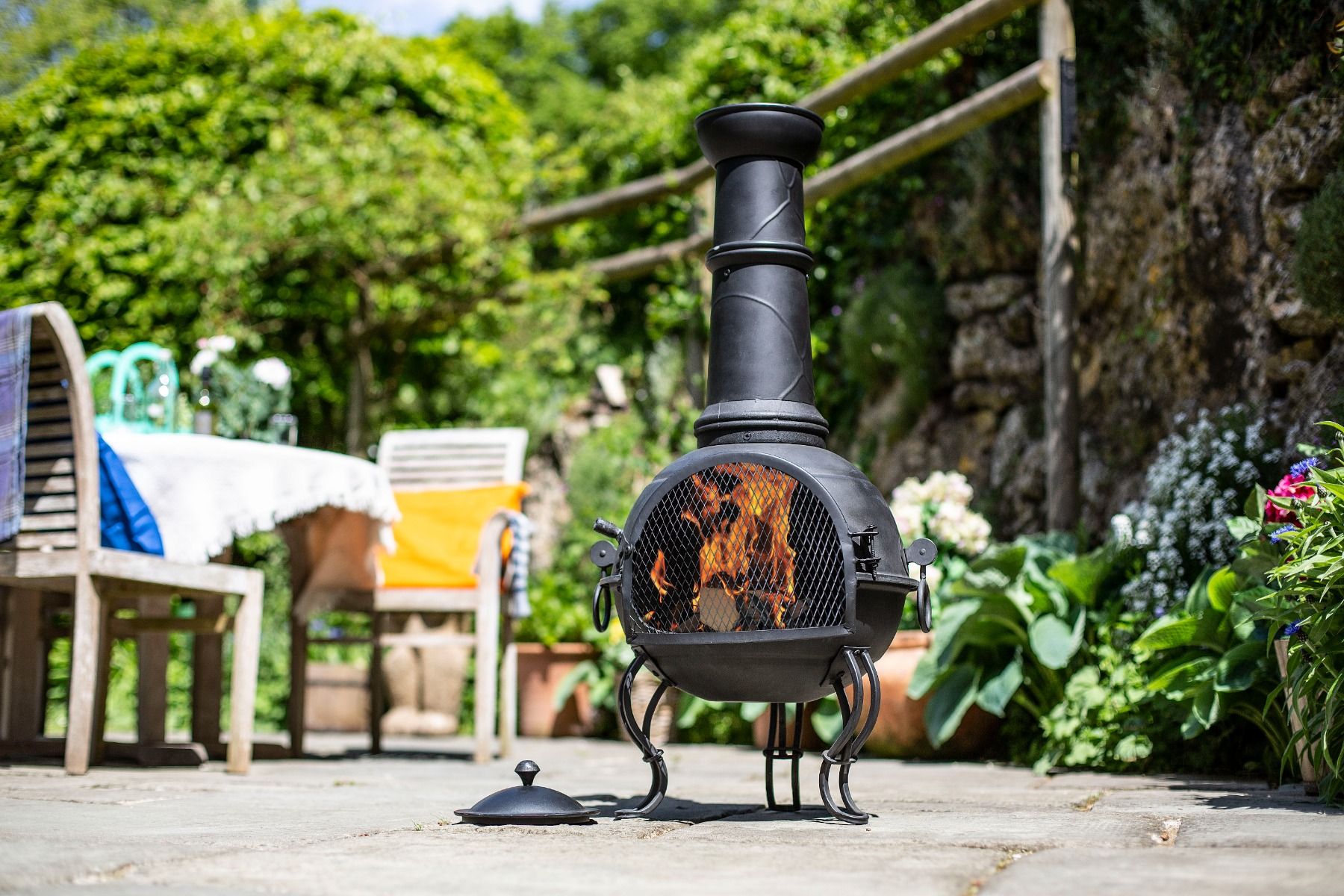 La Hacienda Murcia Large Chimenea with Grill