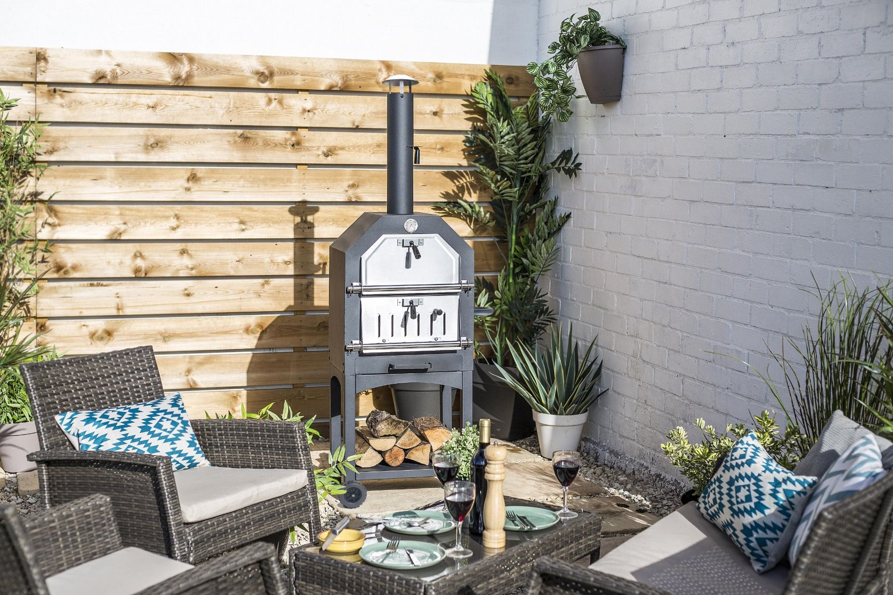 La hacienda pizza oven review hot sale