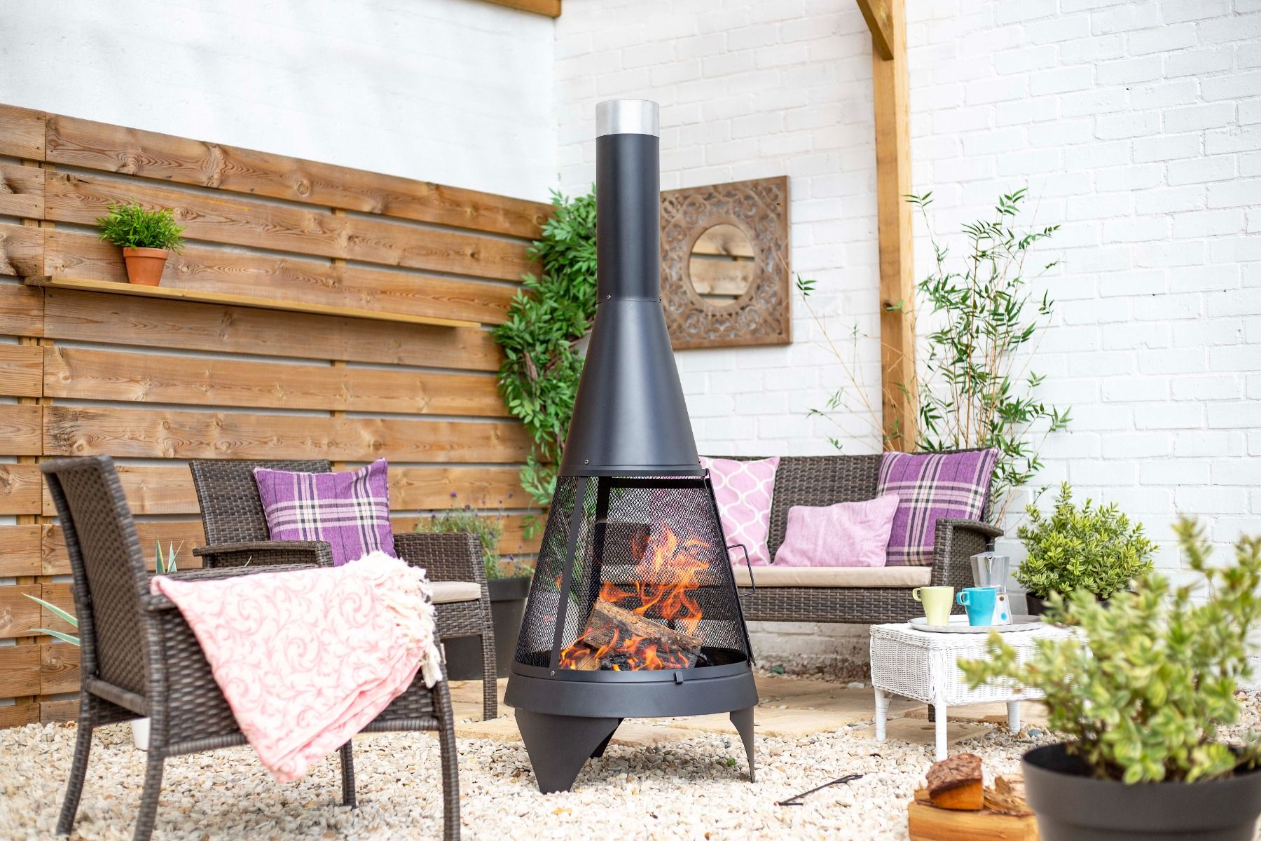 La Hacienda Colorado Mesh Fireplace 160