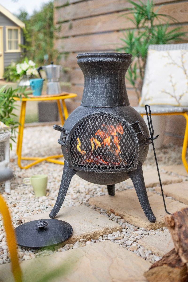La Hacienda Squat Fireplace