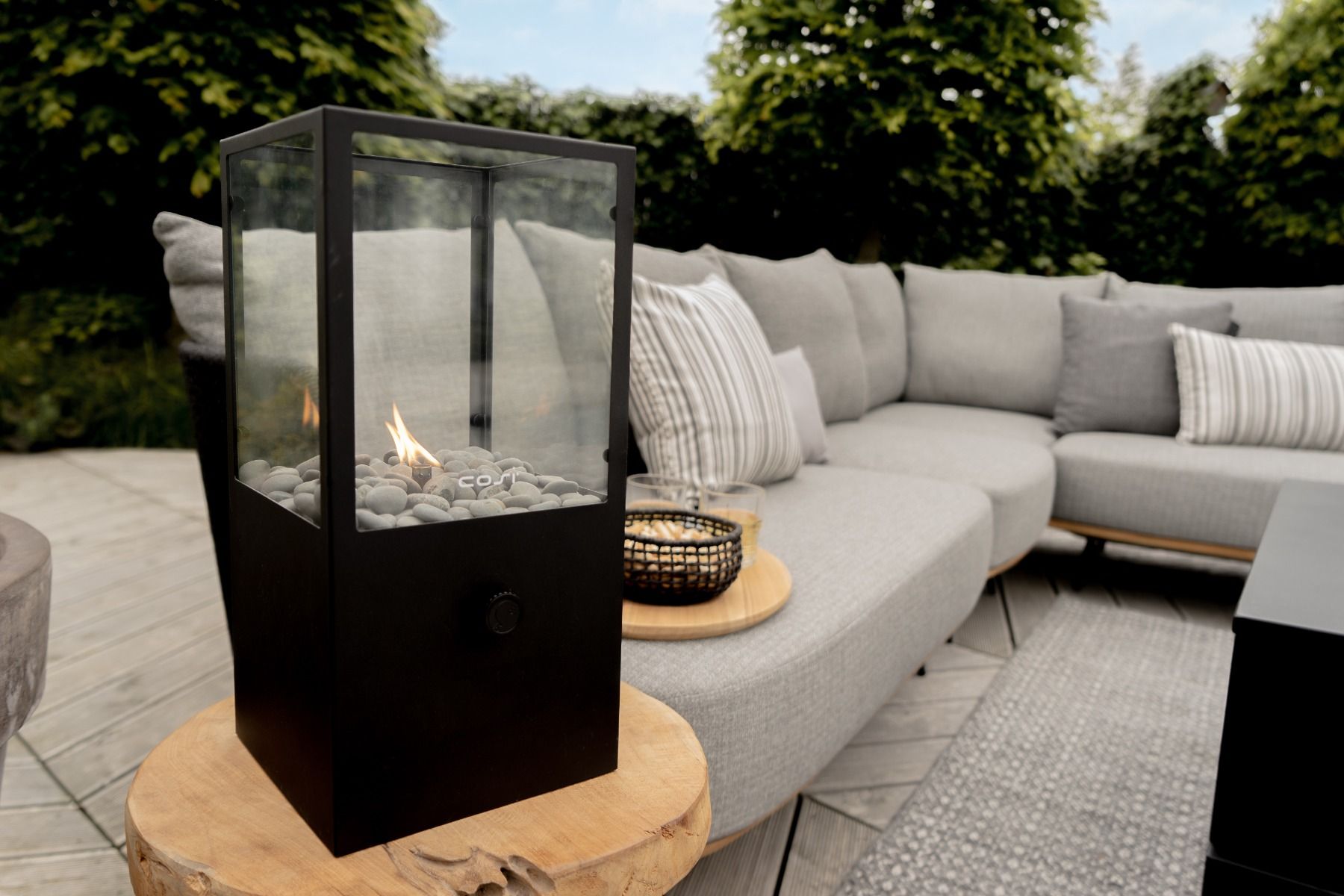 Cosiscoop Dome Gas Lantern Black