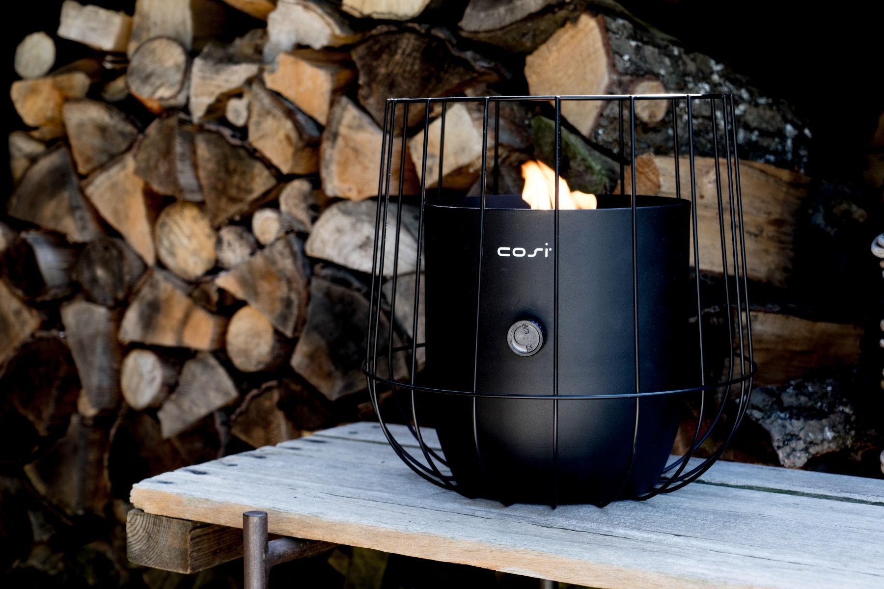 Cosiscoop Basket Black Gas Lantern