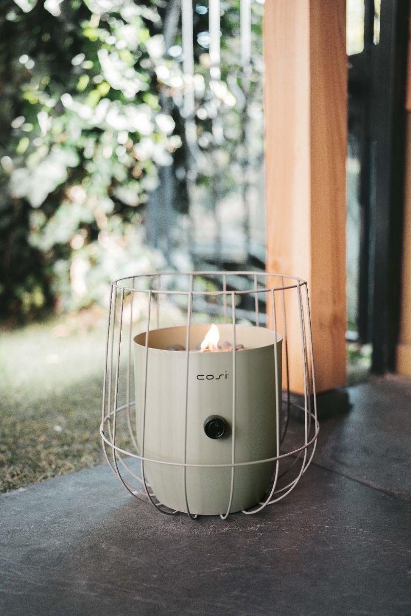 Cosiscoop Basket Olive Gas Lantern