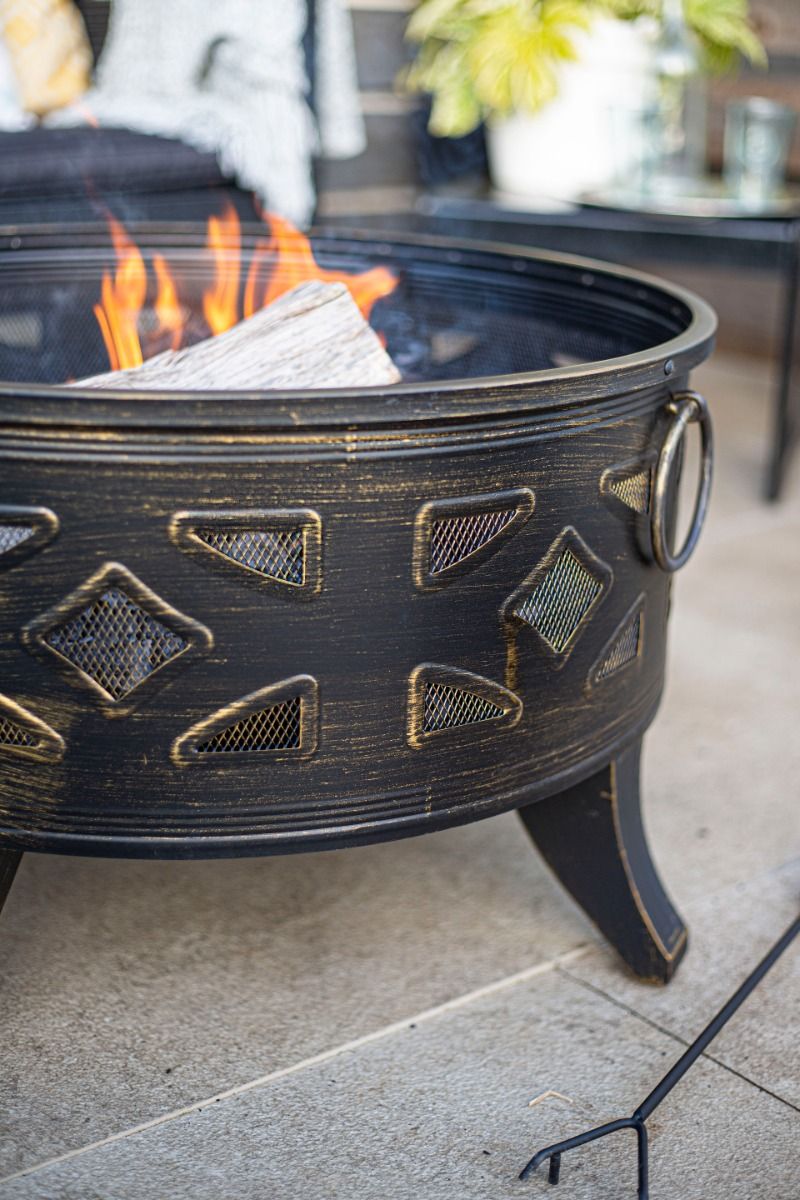 La Hacienda Diamond Firepit