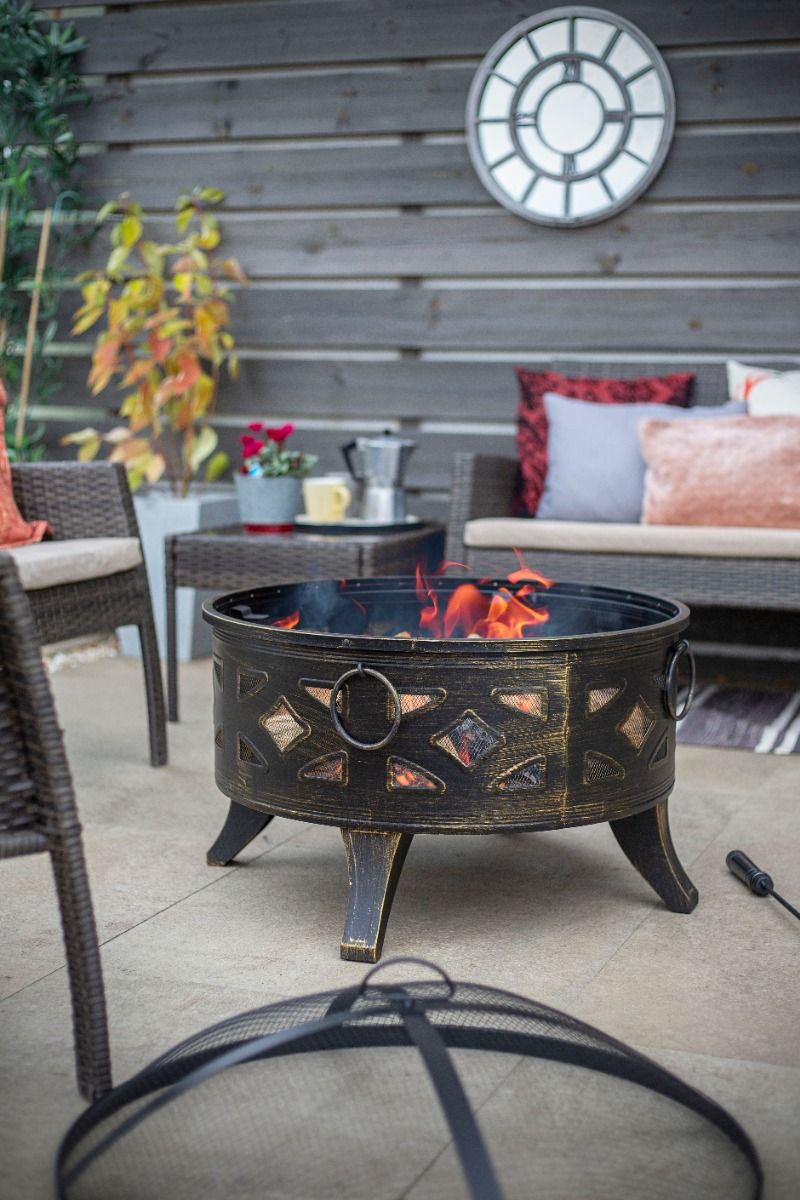 La Hacienda Diamond Firepit