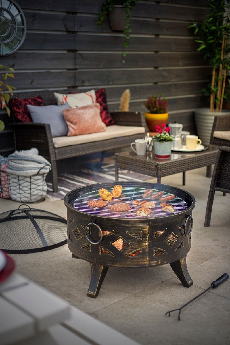 La Hacienda Diamond Firepit