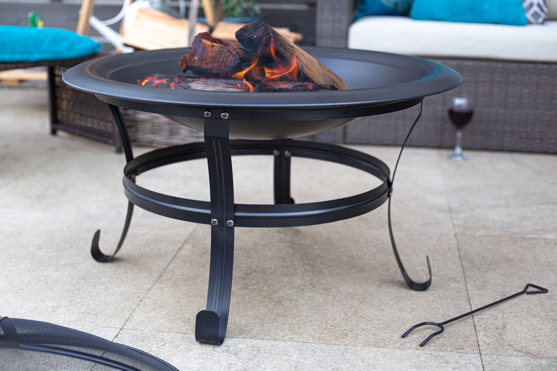 La Hacienda Boston Fire Bowl (Ø 75 cm)