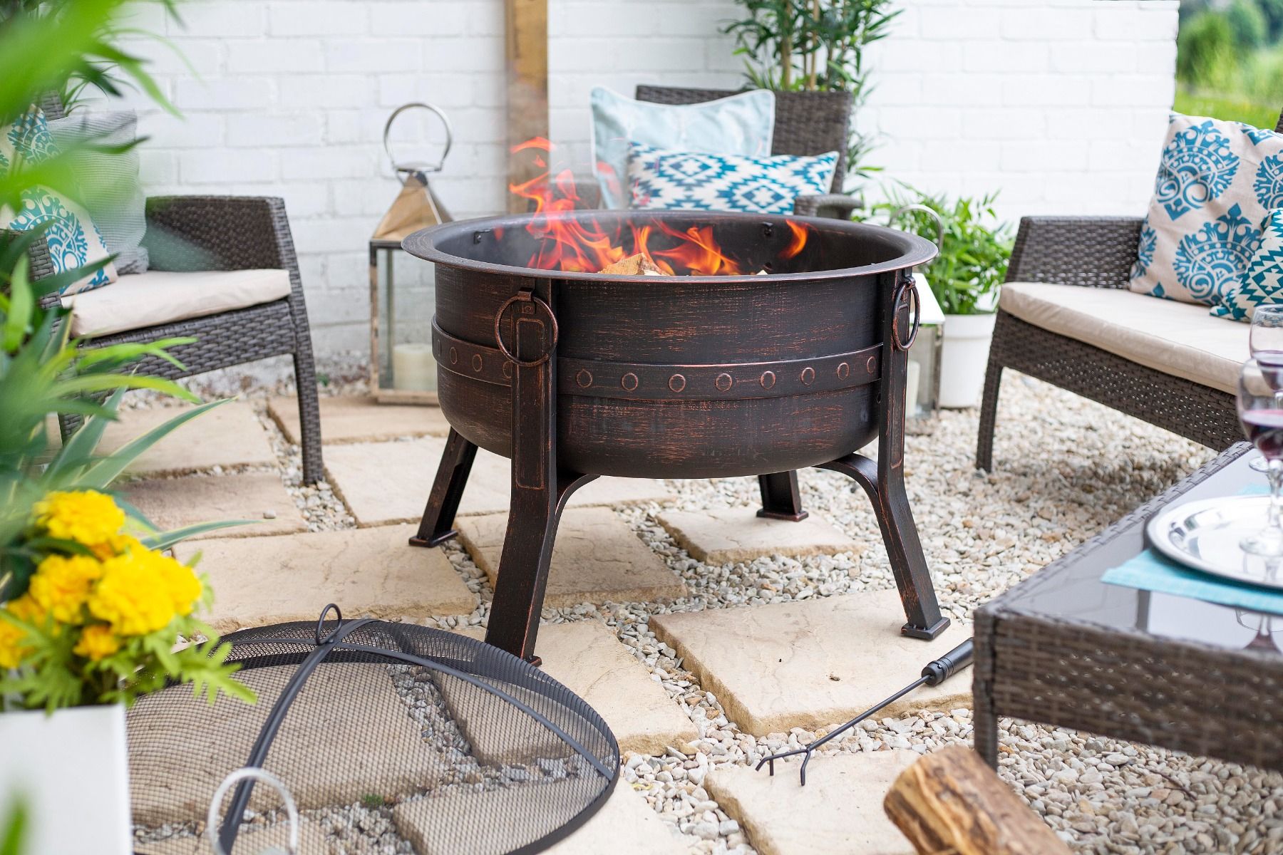 La Hacienda Brava Firepit