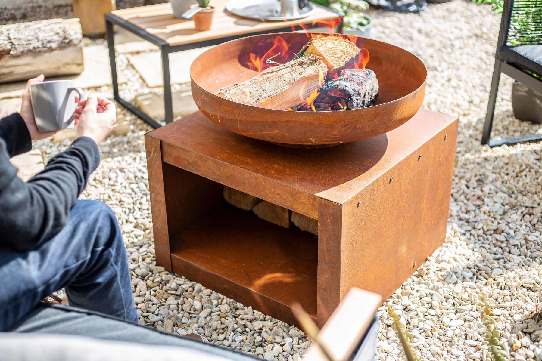 La Hacienda Kuda Medium Fire bowl