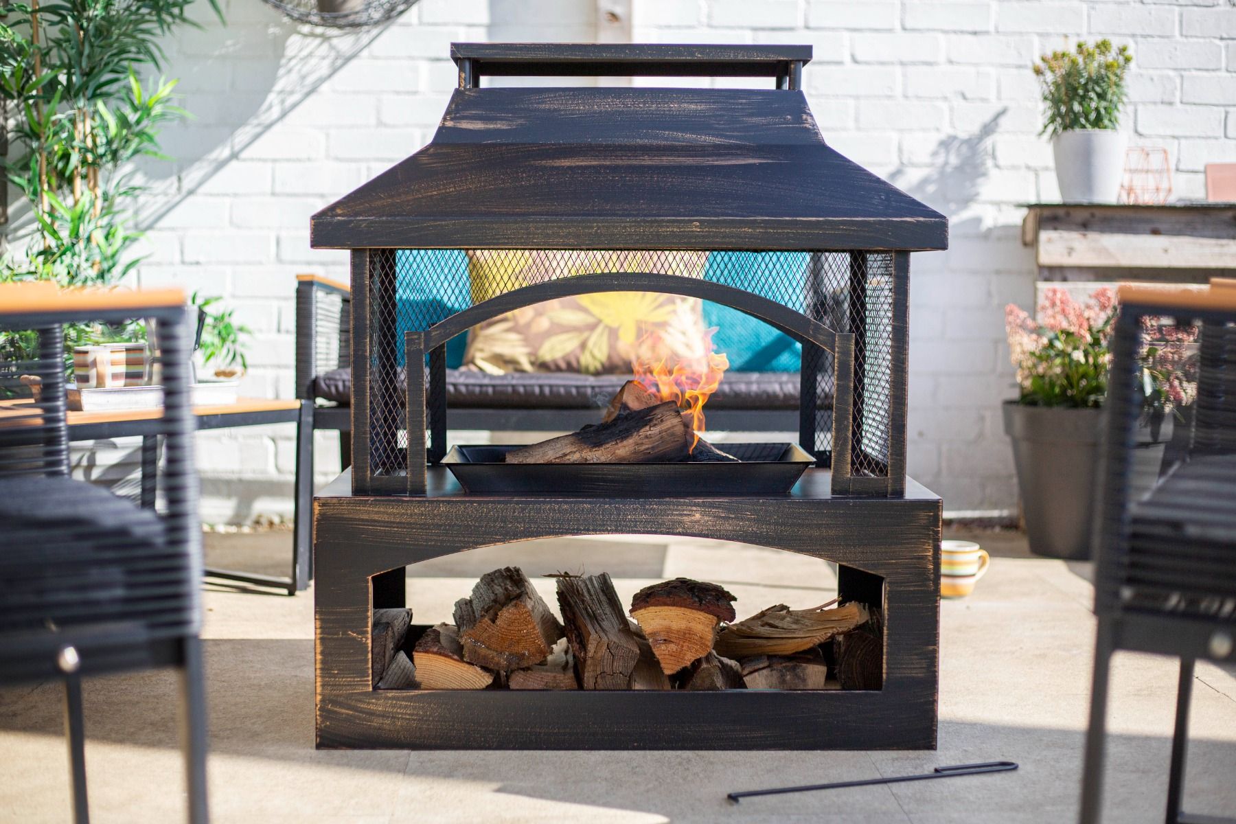 La Hacienda Camino Fireplace | Firepit-online.com
