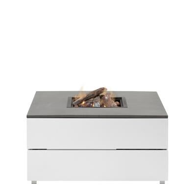 Cosi fire pit table Cosipure 100 White/Grey