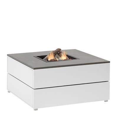 Cosi fire pit table Cosipure 100 White/Grey