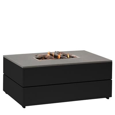 Cosi Fire pit table Cosipure 120 Black/Grey