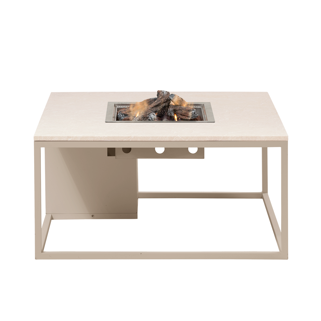 Cosi Firetable Cosiloft 100 Sandy Beige / Stone