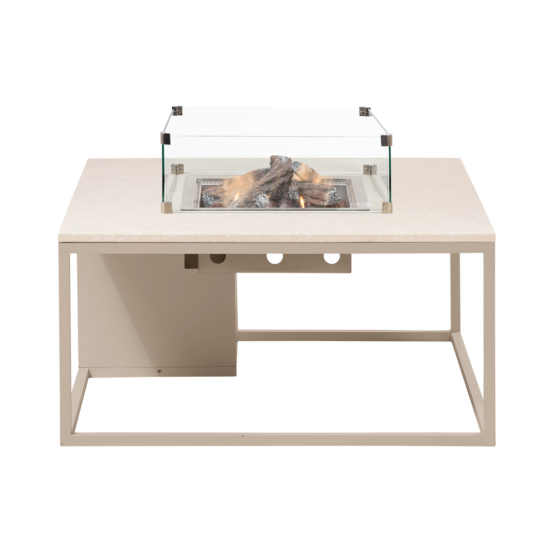 Cosi Firetable Cosiloft 100 Sandy Beige / Stone