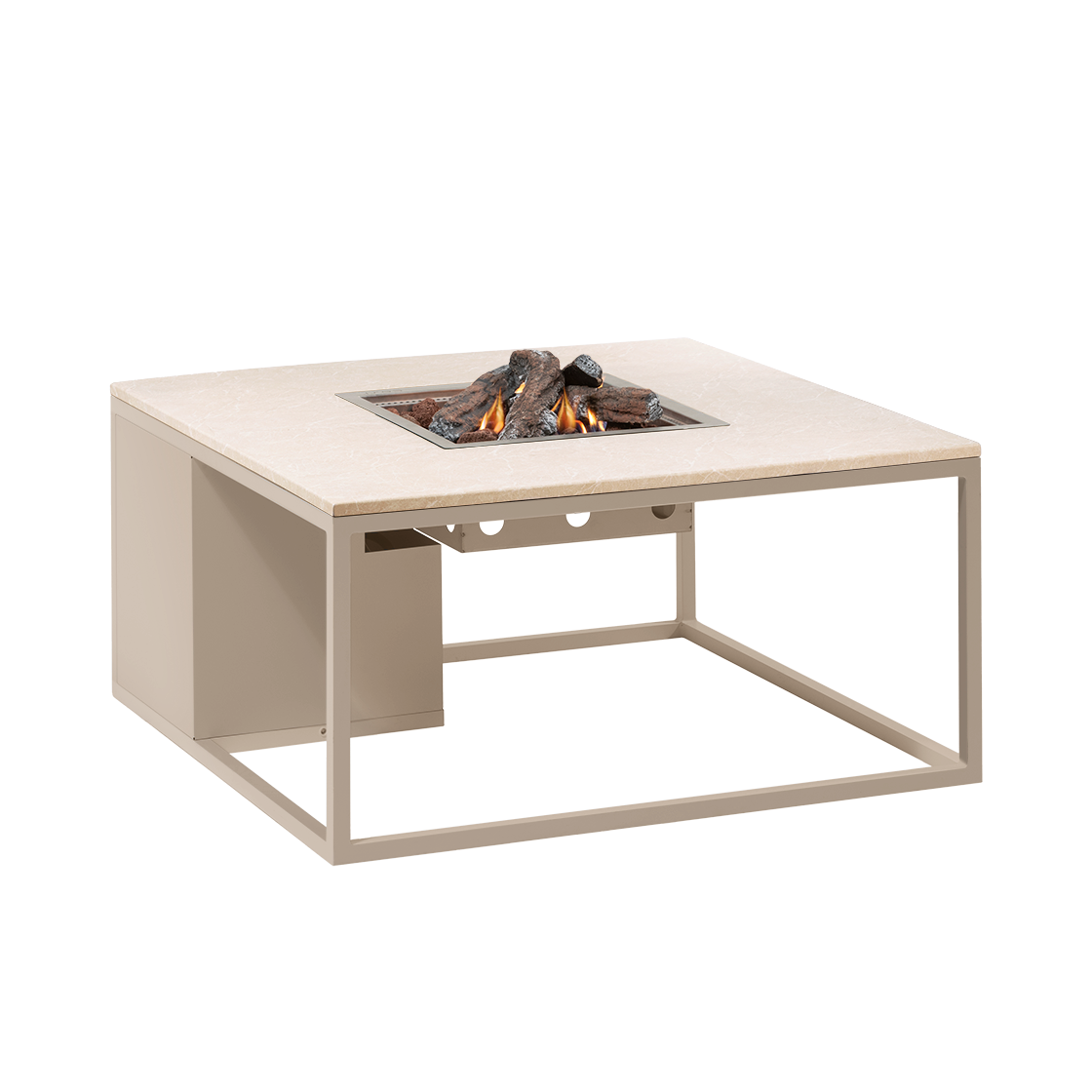 Cosi Firetable Cosiloft 100 Sandy Beige / Stone