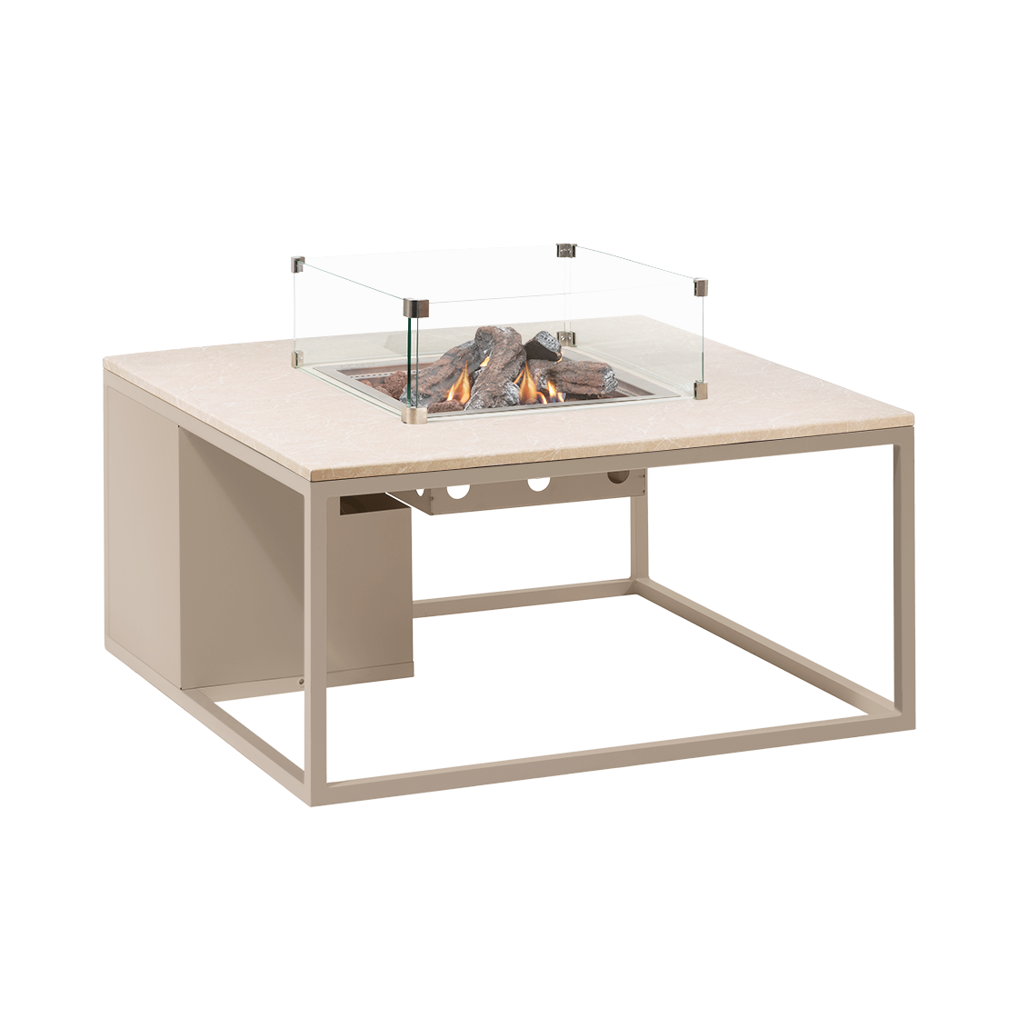 Cosi Firetable Cosiloft 100 Sandy Beige / Stone