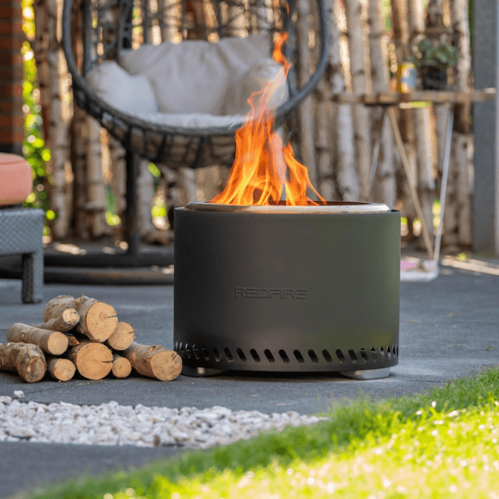 RedFire Volcano Pellet Fire Pit XL
