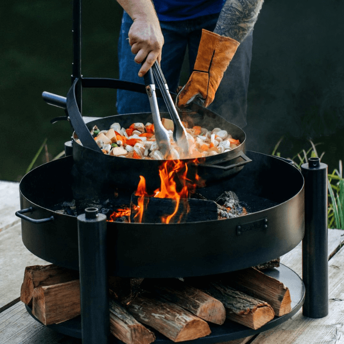CookKing Multi-functional Firebowl Montana X with Grill Grid 60 cm