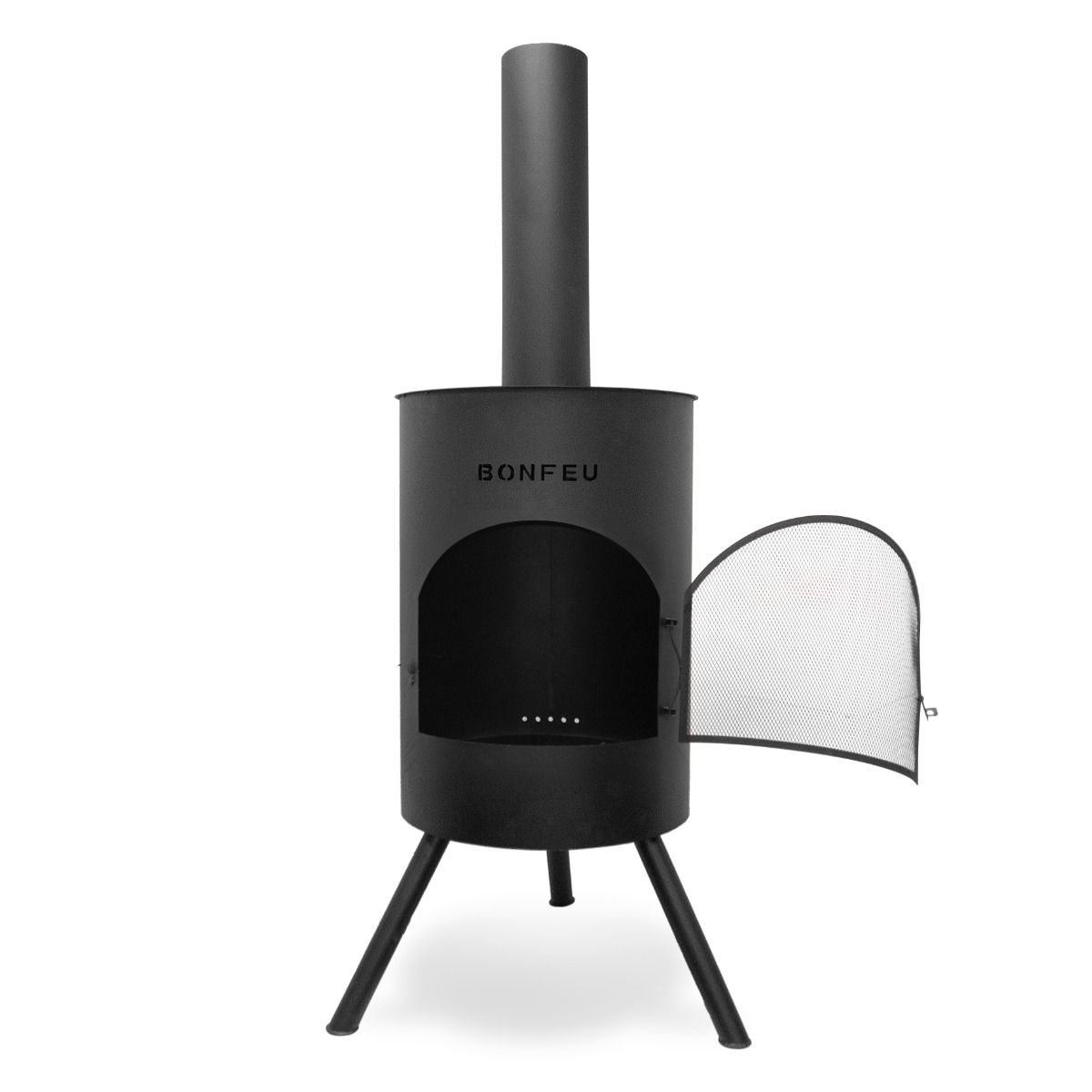 BonFeu BonTon 60 Black Fireplace
