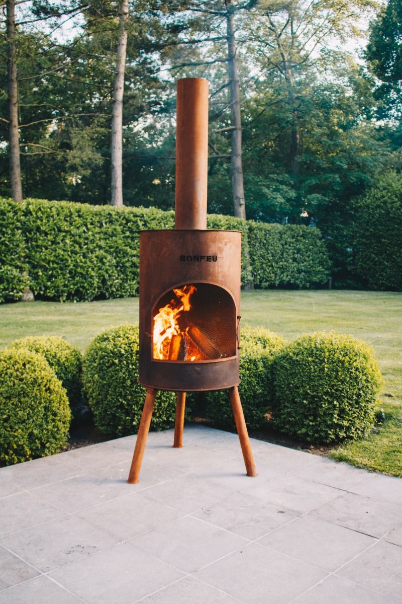 BonFeu BonTon 60 Corten Fireplace