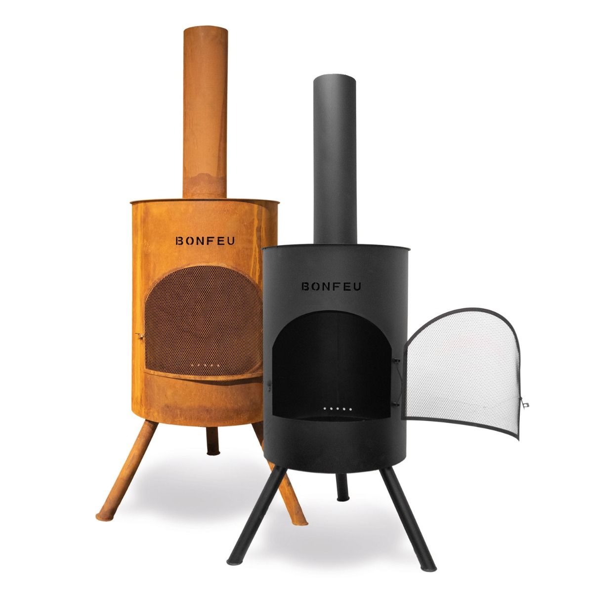 BonFeu BonTon 60 Corten Fireplace