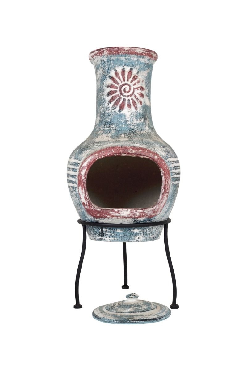 La Hacienda Swirl Small Mexican Fireplace La Hacienda Swirl Small Mexican Fireplace