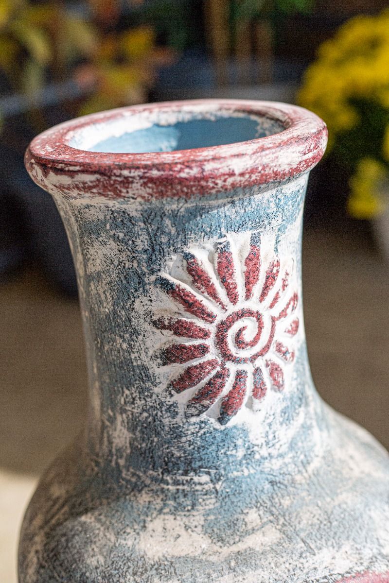 La Hacienda Swirl Small Mexican Fireplace La Hacienda Swirl Small Mexican Fireplace