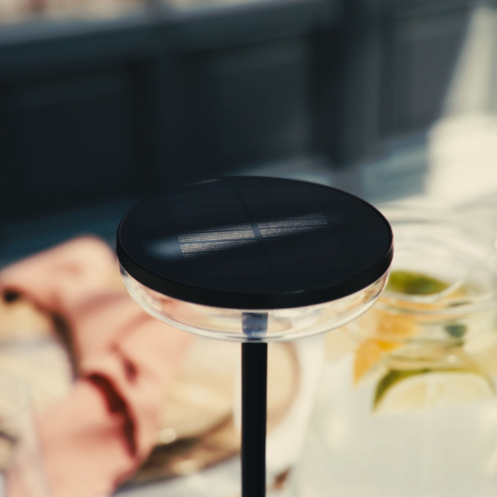 ZOLUNA Solar Table Lamp Bobbie Black