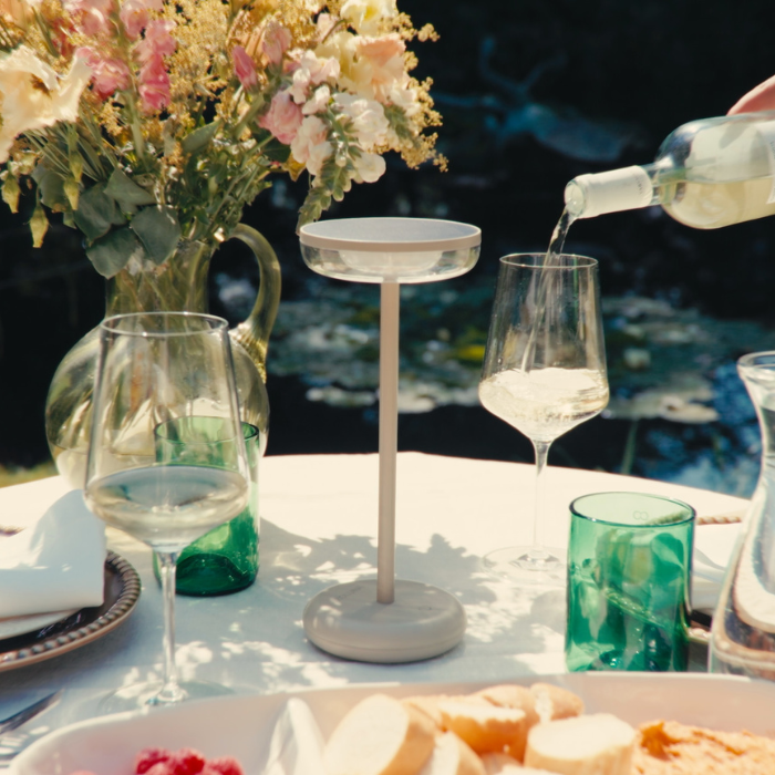 ZOLUNA Solar Table Lamp Bobbie Sand