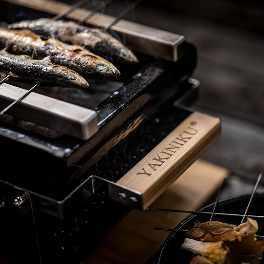 YAKINIKU table barbecue Shichirin Rectangle Medium