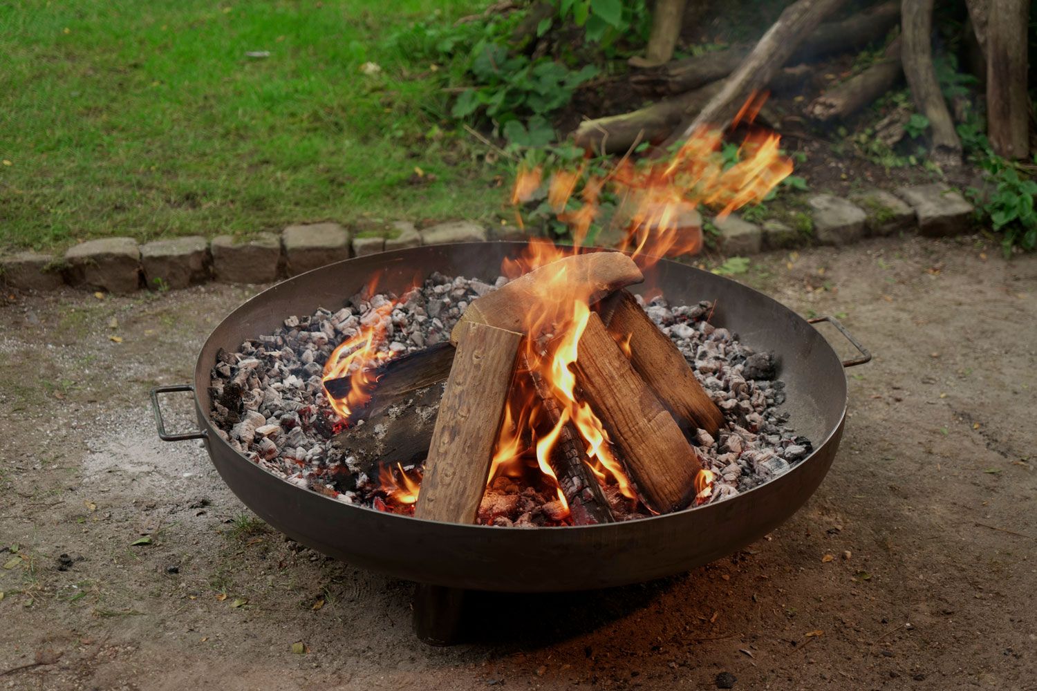 MOODZ FireBowl Feet & Handle Stainless Steel Ø100 cm