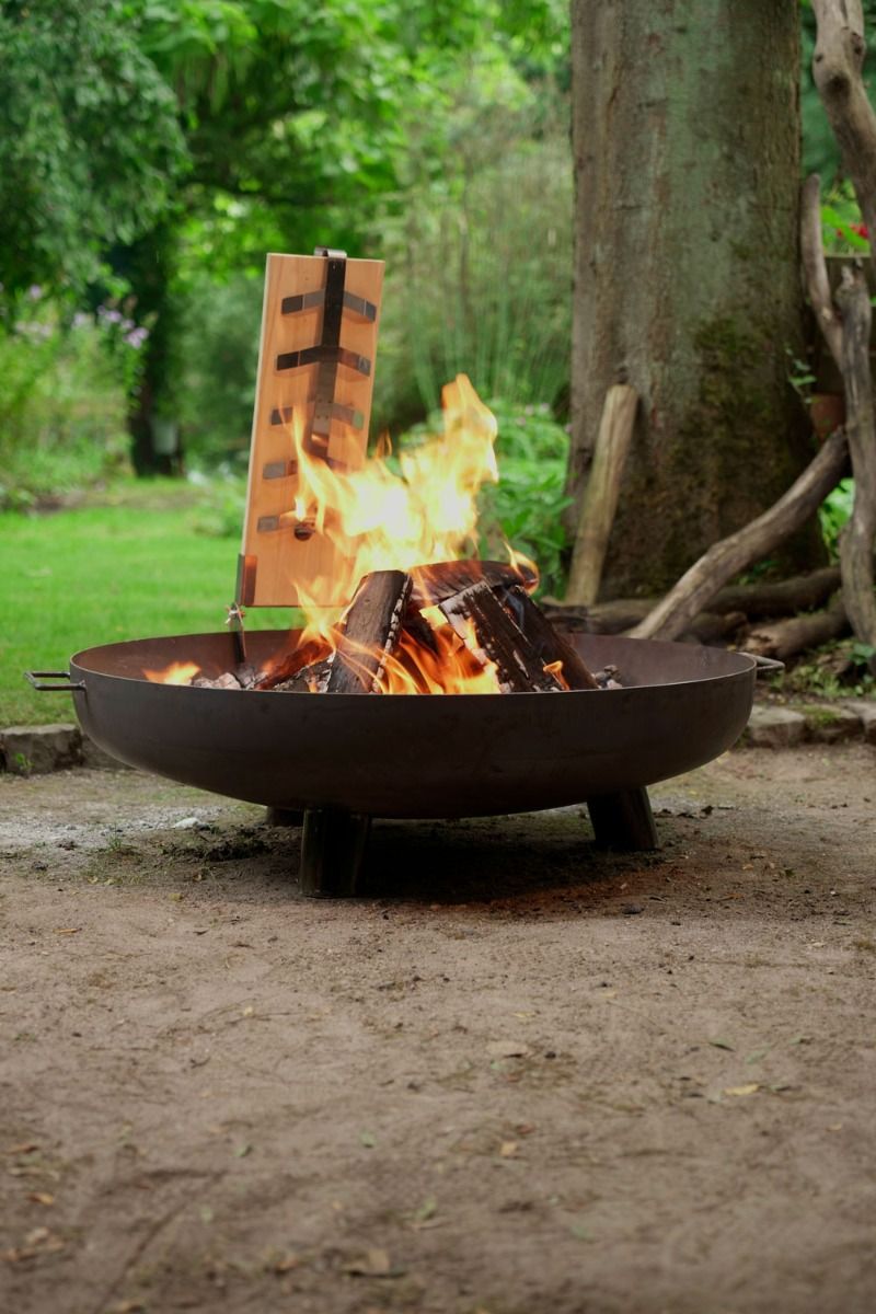 MOODZ FireBowl Feet & Handle Stainless Steel Ø100 cm