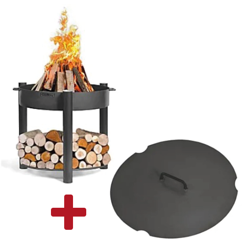 CookKing Fire bowl Montana High Ø70 cm + Deksel 