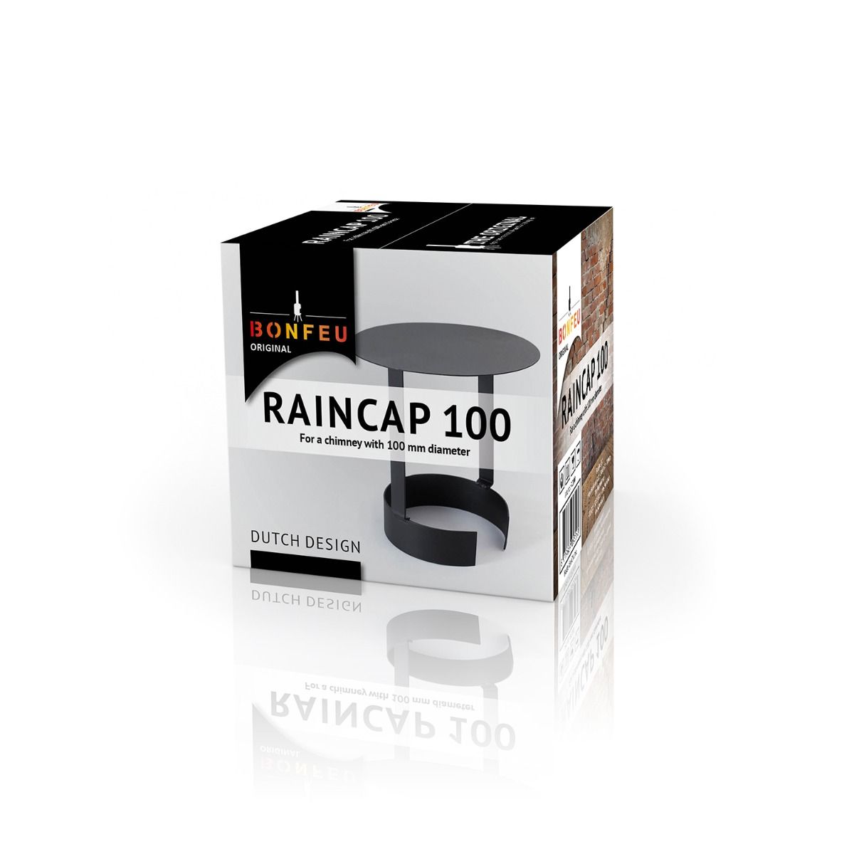 BonFeu Raincap 100 Black (Ø10)