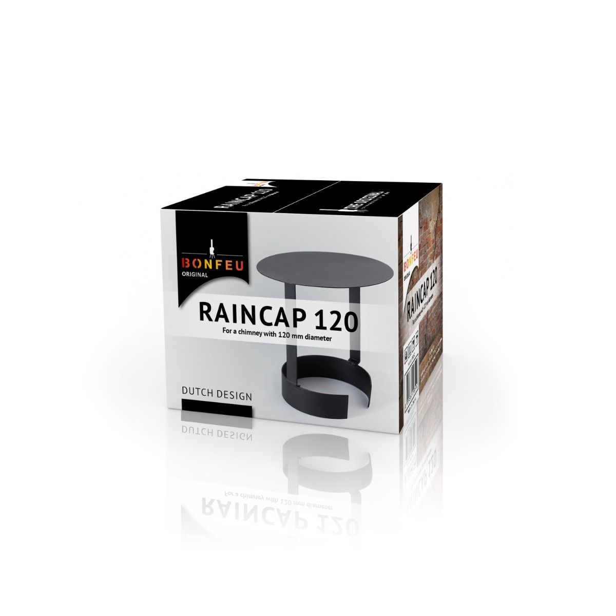 BonFeu Raincap 120 Black (Ø12)