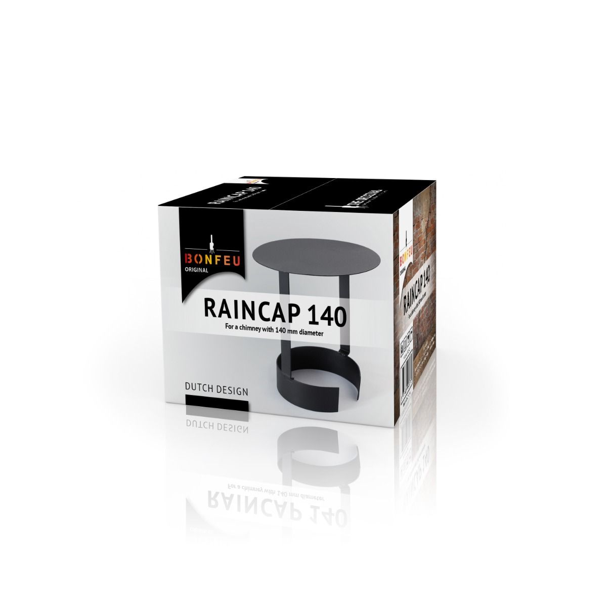 BonFeu Raincap 140 Black (Ø14)