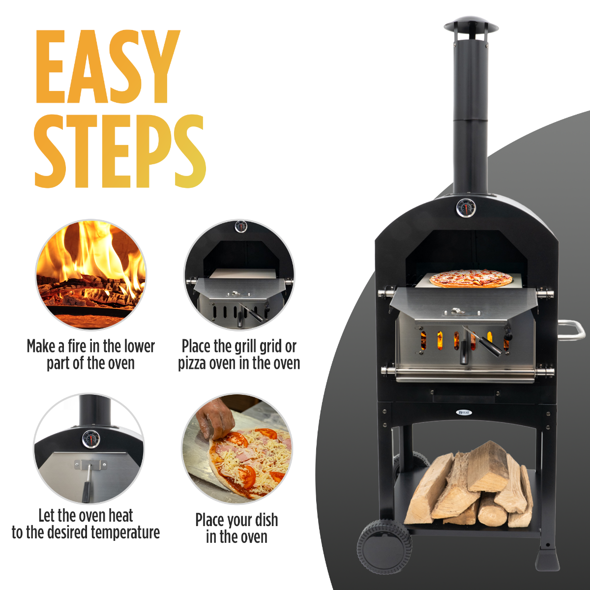 HEAT Pizza Oven Ovnhus
