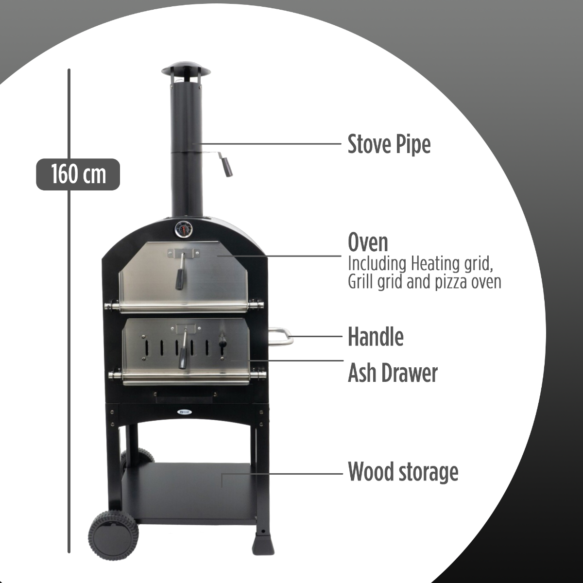 HEAT Pizza Oven Ovnhus