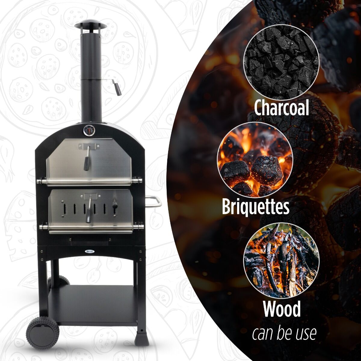 HEAT Pizza Oven Ovnhus