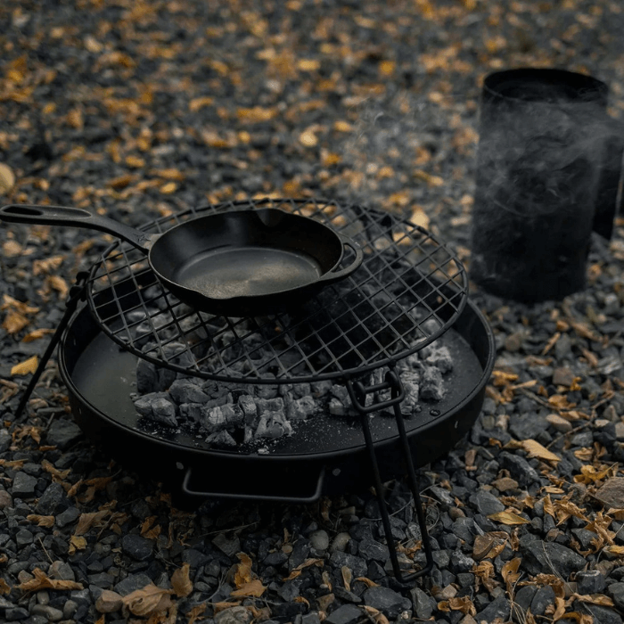 Barebones Fire Pit Grill Grid - Round