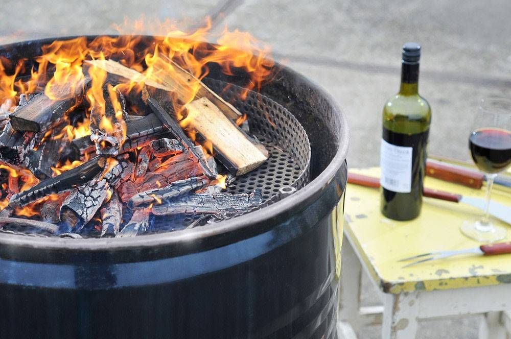 BarrelQ Original Big - Firepit and BBQ!