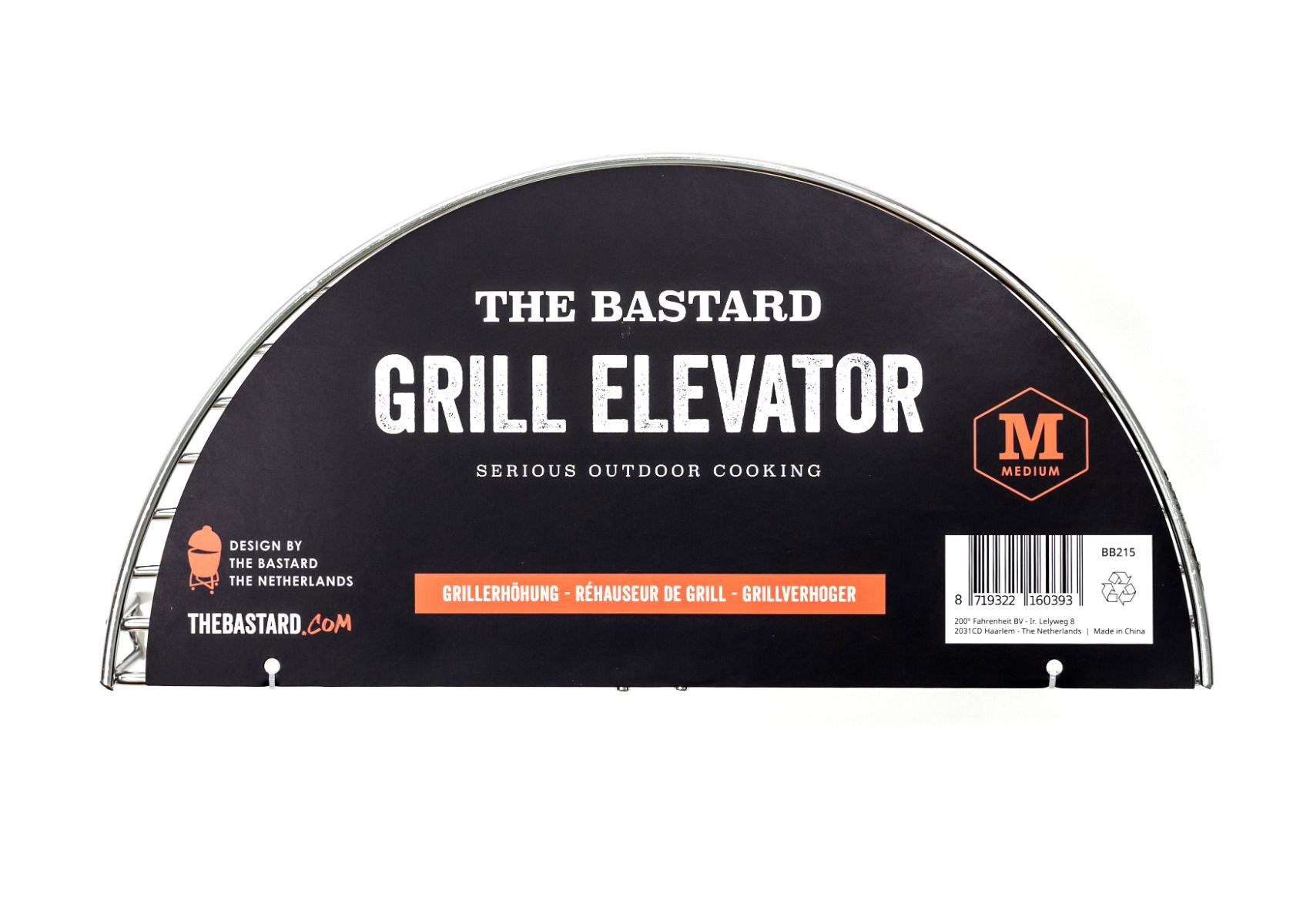 The Bastard Grill Elevator Stainless Steel