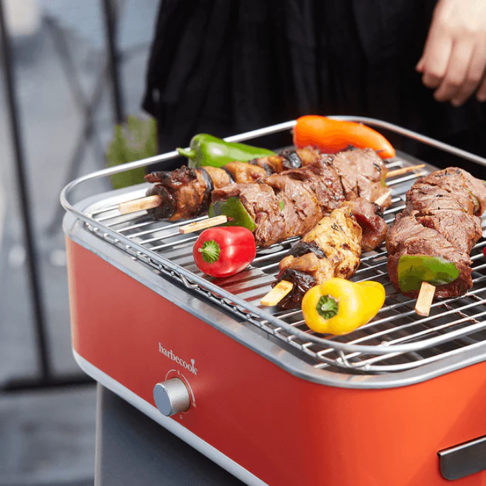 Barbecook E-Carlo Electric Table Grill Red