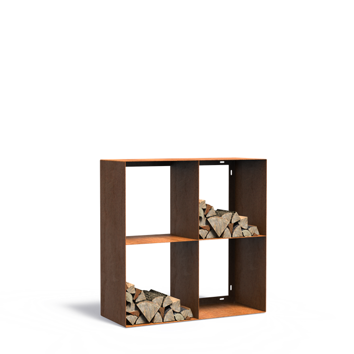 FORNO Wood Storage BHS CortenSteel