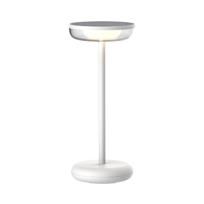 ZOLUNA Solar Table Lamp Bobbie White