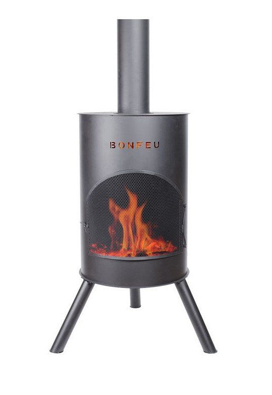 BonFeu BonTon 50 Black Fireplace